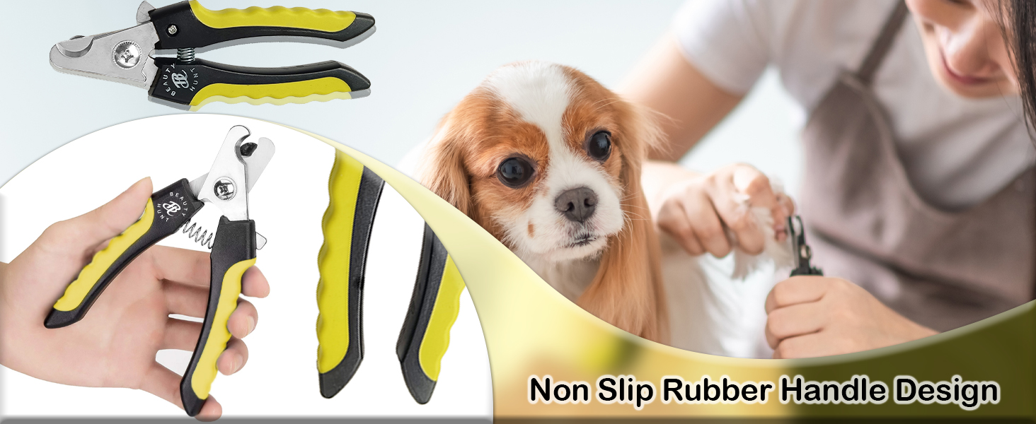 Pet Paw,Nail Clippers,cutters,file,Anti-slip handle,Professional, Grooming,Tools,Clipper with Guard