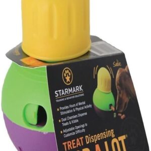 HiCollections Starmark Small Bob-a-Lot Interactive Dog Toy - A Fun and Interesting Way of Feeding Dogs