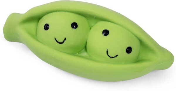 Petface Latex Pea Pod Soft Chew Dog Toy, Small