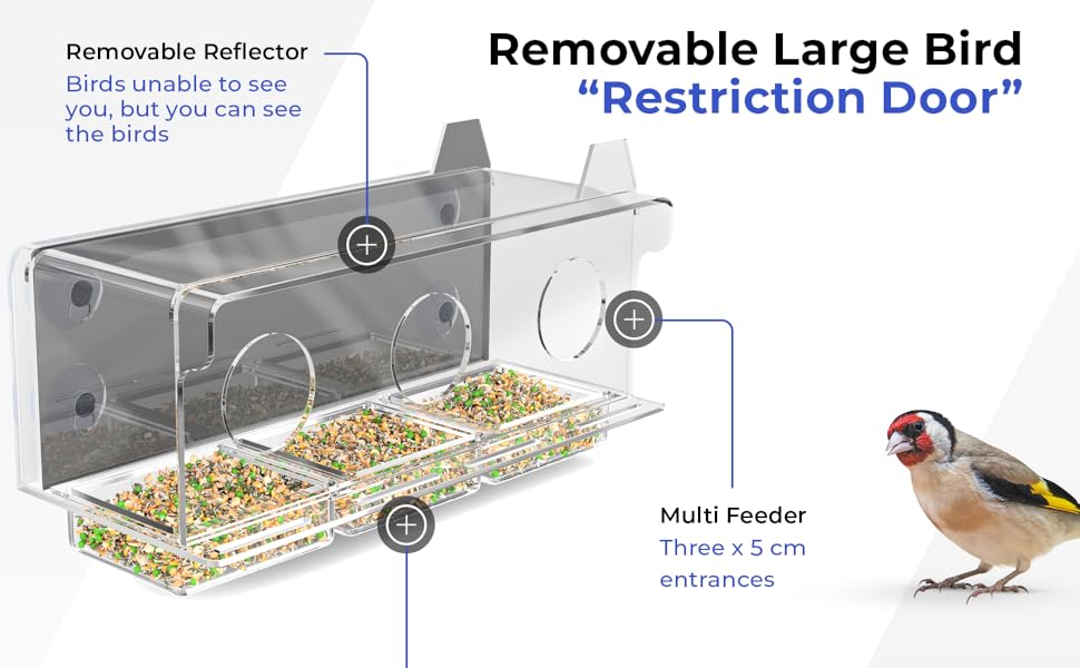 Outdoors BirdFeeder, window bird feeder, window mounted bird feeder