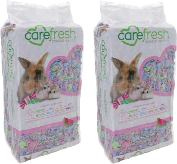 AB Tools 2Pk Tutti Fruiti 10L Quality Pet Small Animal Guinea Rabbit Bedding 99% Dust Free