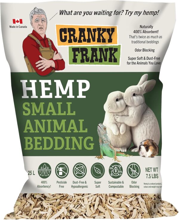 Cranky Frank Small Animal Hemp Bedding