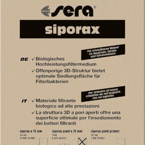 sera Siporax Pond, 25 mm, 50 Litre