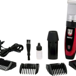 Animal Hair Trimmer Battery Ceramic Animal Clipper Shaping Machine Pet Trimmer Shaver Animal Clipper with 2X Battery 4 attachments for Cutting Lengths 25 for Dogs Cats