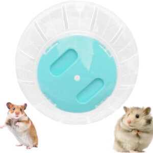 JVHLOV Dwarf Hamster Ball, Hamster Running Wheel, Small Animal Activity Toy Hamster Ball, Pet Mouse Mice Gerbil Exercise Wheel Toy, Blue, 14.5cm/5.71inch diameter