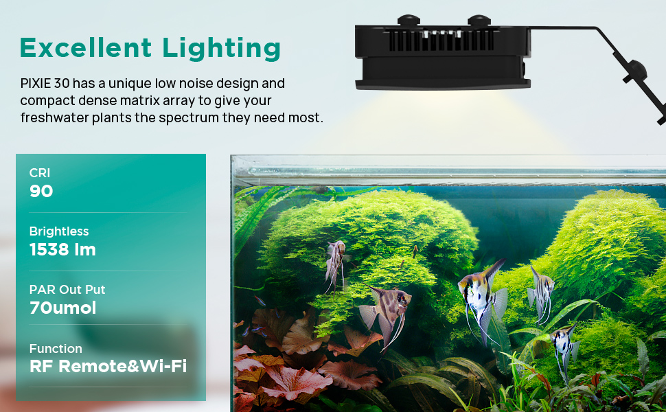 aquarium light clip on