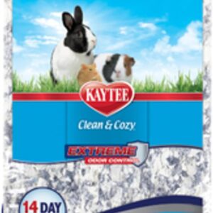 Kaytee Clean & Cozy Extreme Odour Control Super Absorbent Paper Bedding for Cages, Hamster, Gerbil, Mice, Guinea, 40 Litre