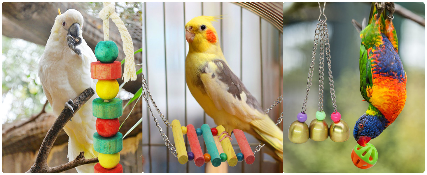 parrot toys chewing and foraging toys caged bird toys african grey parrot toys