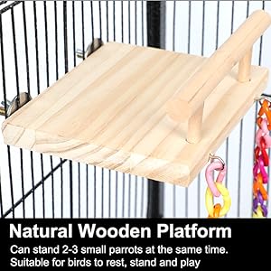 Natural Wooden Platform