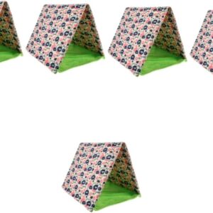 BESPORTBLE 5pcs Bearded Dragon Tent Bed Lizard Tent Small Animals Tent Pet Sleeping Tent Small Pets House Bearded Dragon Tent Hide Reptile Pets Tent Bearded Dragon Blanket Pet Tent Cotton