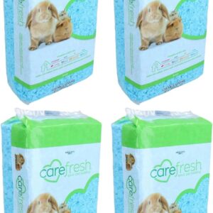 AB Tools 4Pk Blue 10L Pet Small Animal Bedding 99% Dust Free