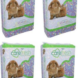 AB Tools 4Pk Confetti 50L Quality Pet Small Animal Bedding 99% Dust Free