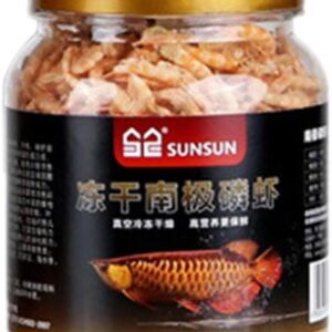 Aquarium Fish Foods For Arowana Feeding Freeze Dried Shrimp Healthy Diet High In Protein Freeze Dried Shrimp For Turtles