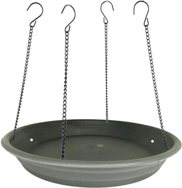 Bird Seed Catcher Tray Platform Feeder Hanging Tray Fits Most feeders Catches Most Falling Seed and Husk Great for Attracting Birds Outdoors, Backyard, Garden - No Feeders