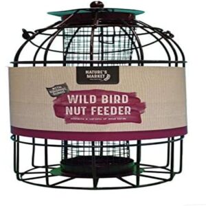 Natures Market BF008N Squirrel Guard Nut Feeder, 1