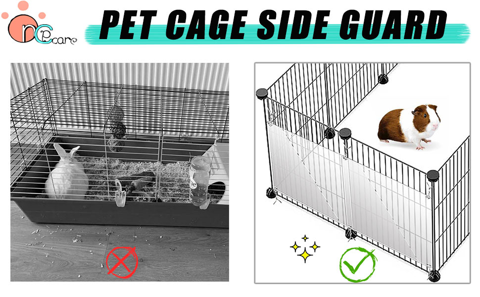 pet cage urine guard