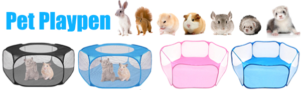 Small Animal Playpen with Cover