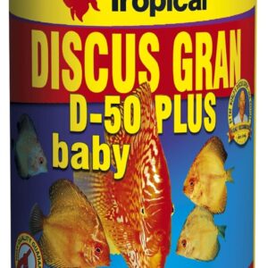 TROPICAL Discus Gran D-50 Plus Baby Food for Aquariums 100 ml