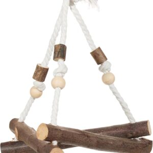 Trixie Natural Living Swing on Rope, 27 x 27 x 27 cm