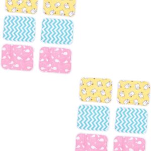 Yardwe 12 Pcs Pet Pee Mat Pet Bedding Guinea Pig Bedding Hedgehog Bedding Small Pet Accessory Hamster Dog Pee Pad Rabbit Scratching Pad Pet Cushion Pet Sleep Mat Filling Polyester Fiber