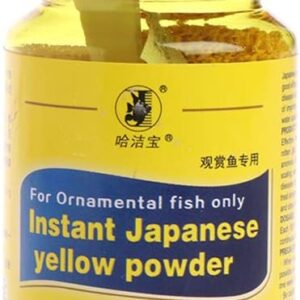 Yushu - Aquarium Fish Tank 50g Instant Yellow Powder, For Ornamental Fish Treat Bacterial, Japanese Yellow Powder, for Anti Fungus and Aquarium Fish Treatment